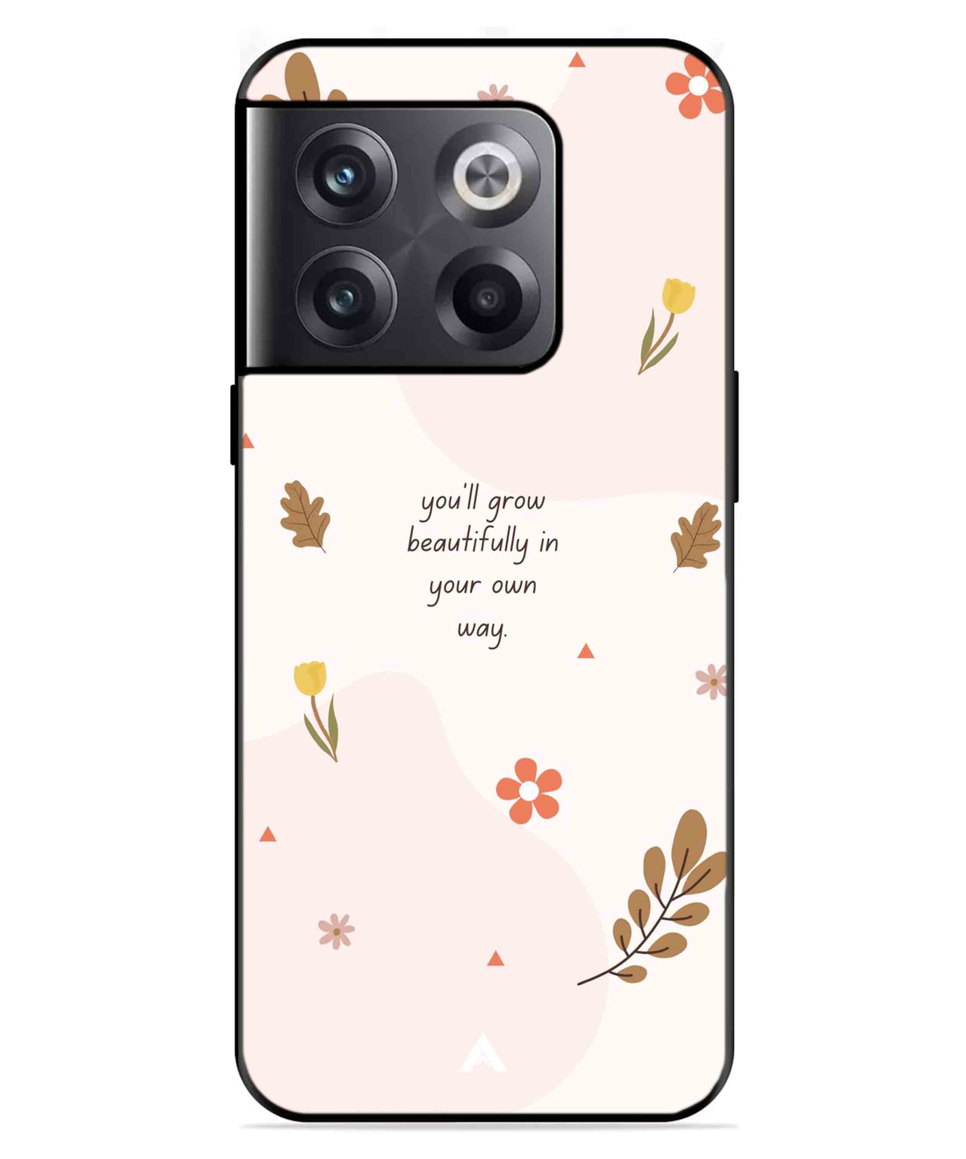 Her Own Way Metal Back Cover Phone Case for Oneplus 10T