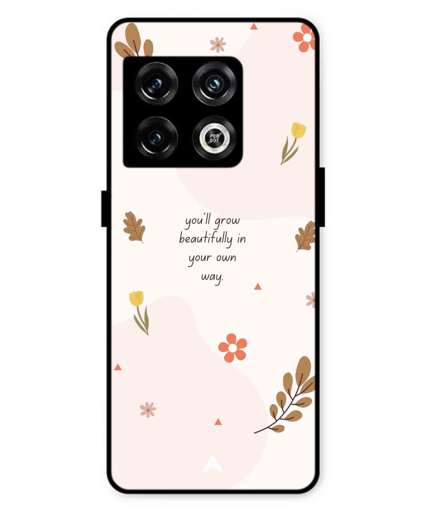 Her Own Way Metal Back Cover Phone Case for Oneplus 10 Pro