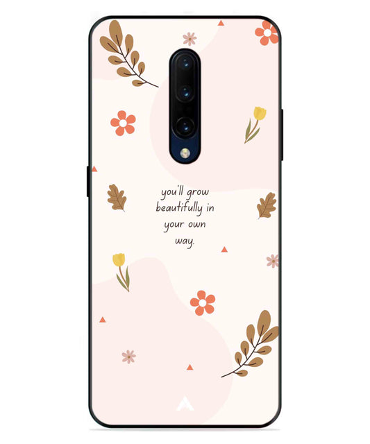 Her Own Way Metal Back Cover Phone Case for Oneplus 7 Pro