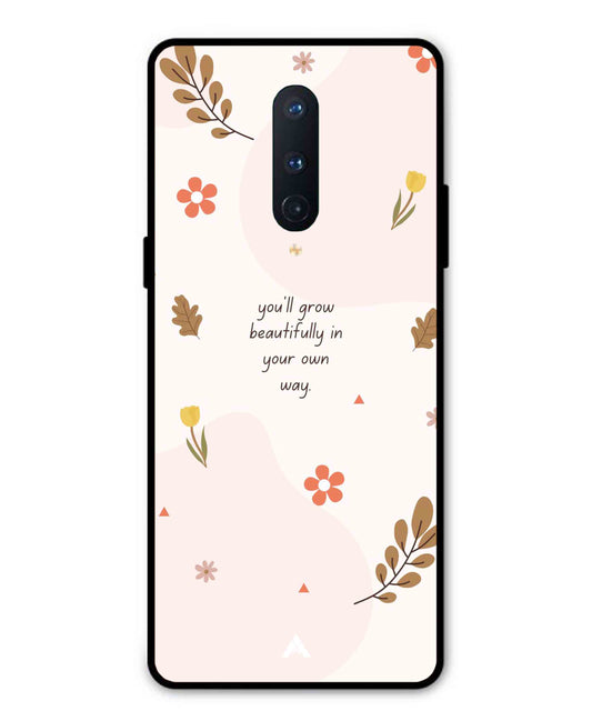 Her Own Way Metal Back Cover Phone Case for Oneplus 8