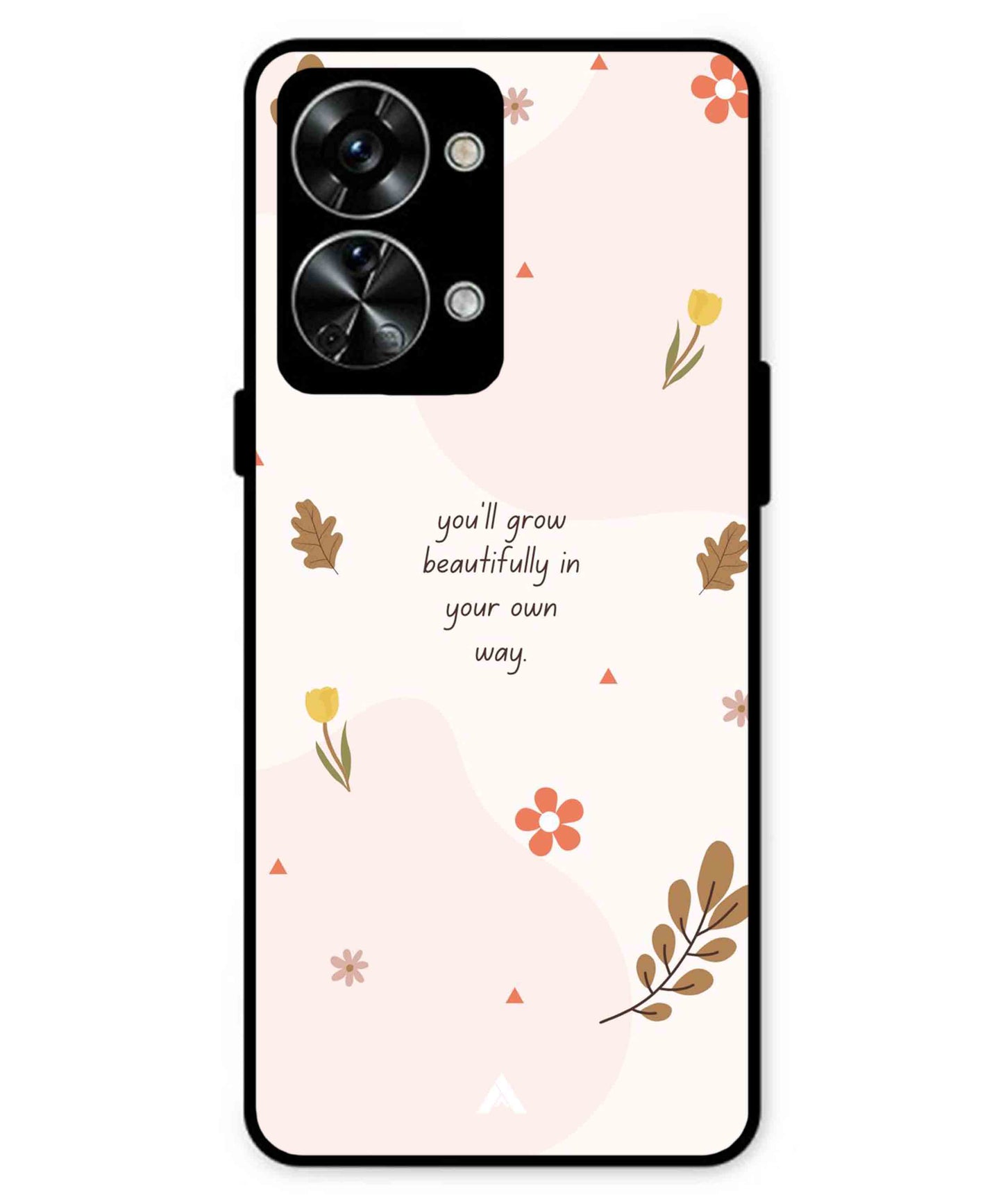 Her Own Way Metal Back Cover Phone Case for Oneplus Nord 2T