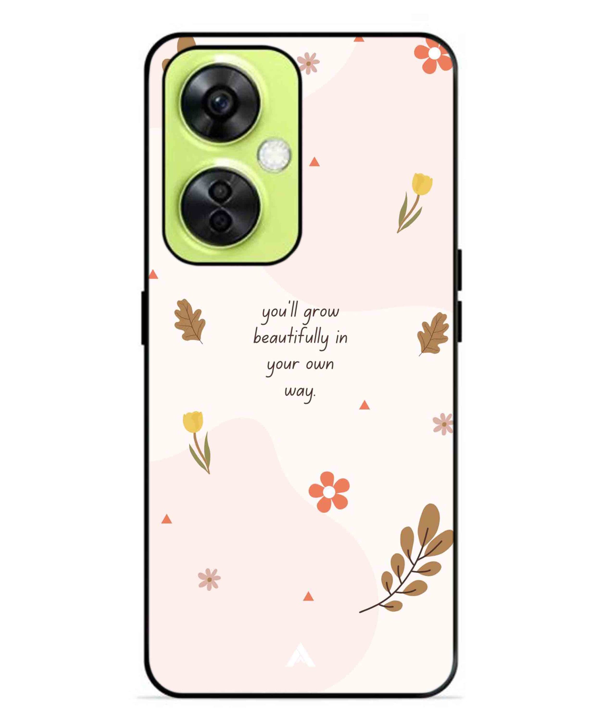 Her Own Way Metal Back Cover Phone Case for Oneplus Nord CE 3 Lite