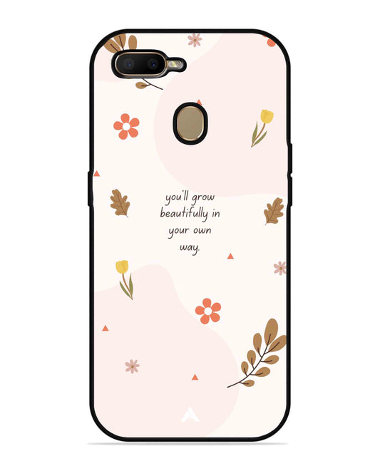 Her Own Way Metal Back Cover Phone Case for Oppo A11K