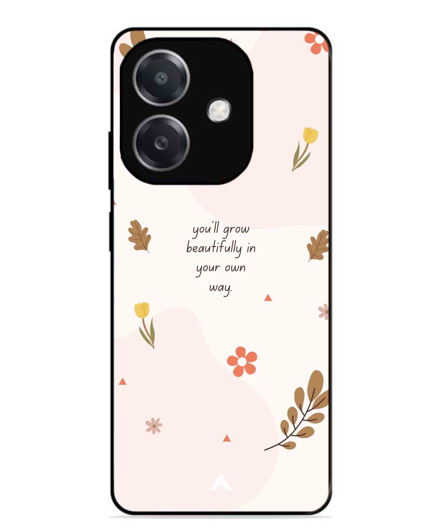 Her Own Way Metal Back Cover Phone Case for Oppo A3