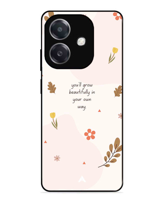 Her Own Way Metal Back Cover Phone Case for Oppo A3X