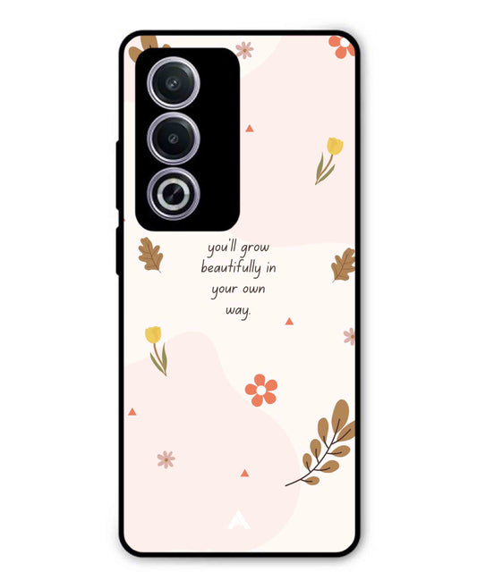 Her Own Way Metal Back Cover Phone Case for Oppo A3 Pro