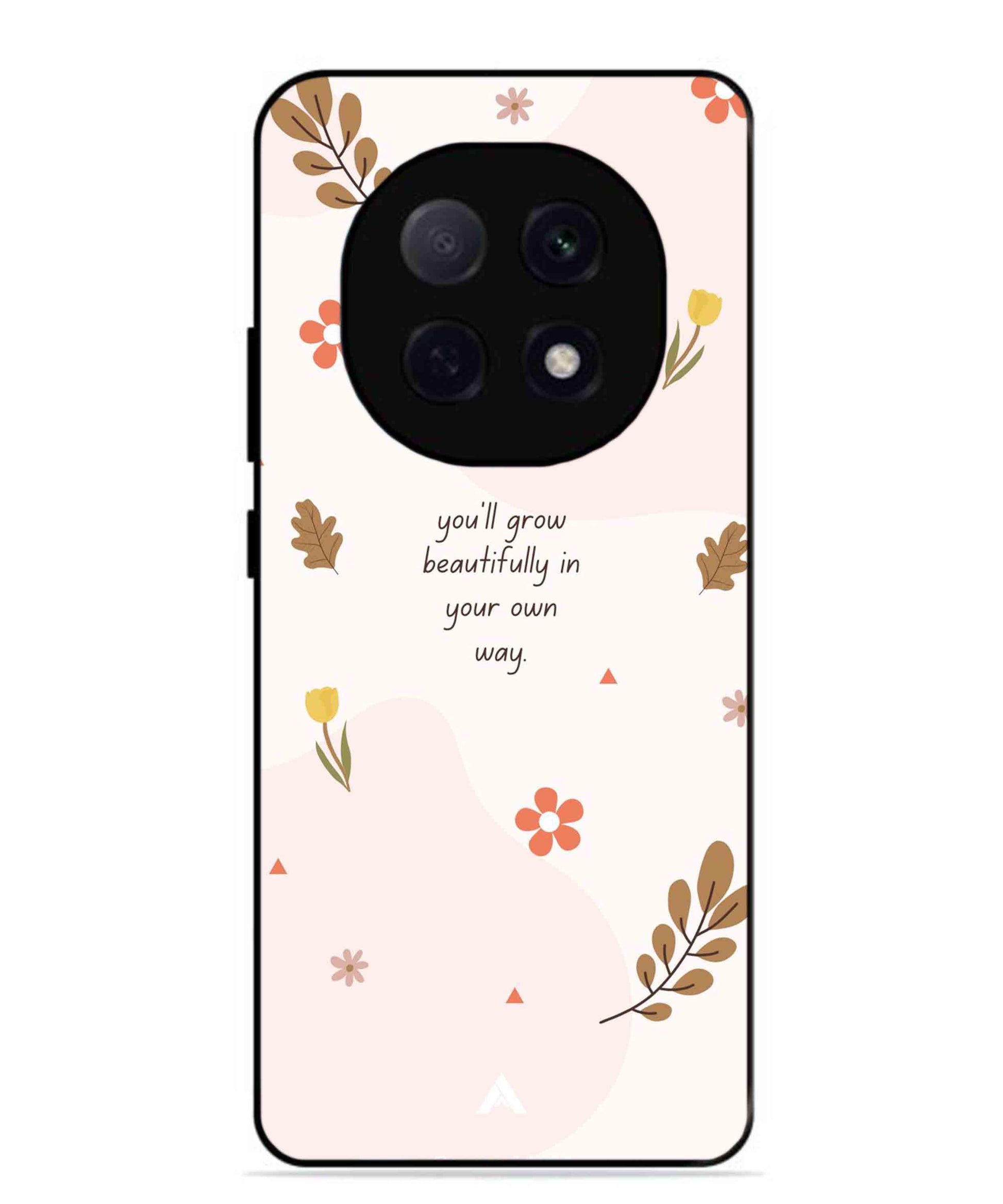 Her Own Way Metal Back Cover Phone Case for Oppo F29 Pro