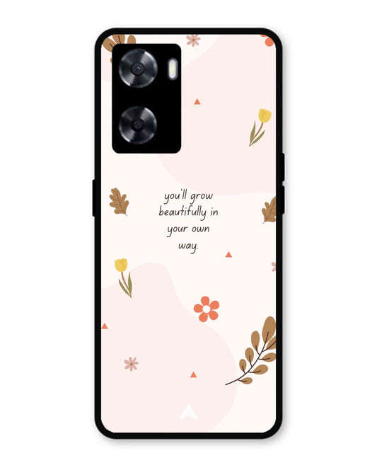 Her Own Way Metal Back Cover Phone Case for Oppo K10