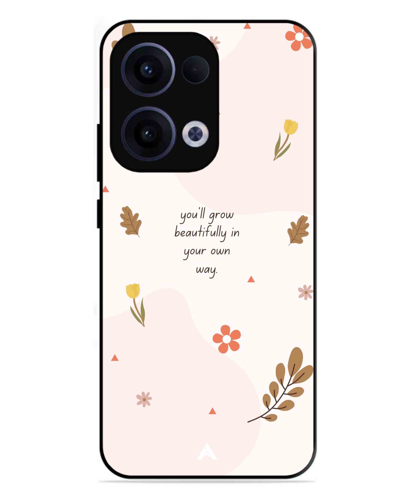 Her Own Way Metal Back Cover Phone Case for Oppo Reno 13