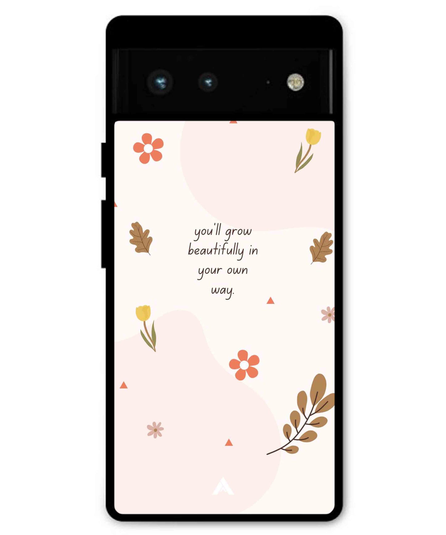 Her Own Way Metal Back Cover Phone Case for Pixel 6 Pro