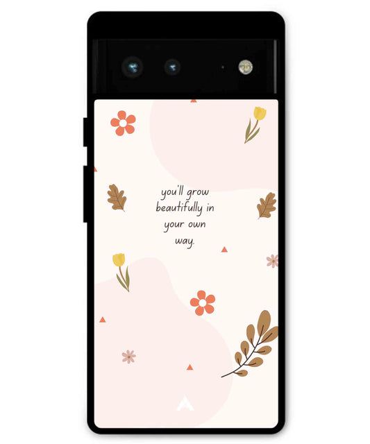 Her Own Way Metal Back Cover Phone Case for Pixel 7A