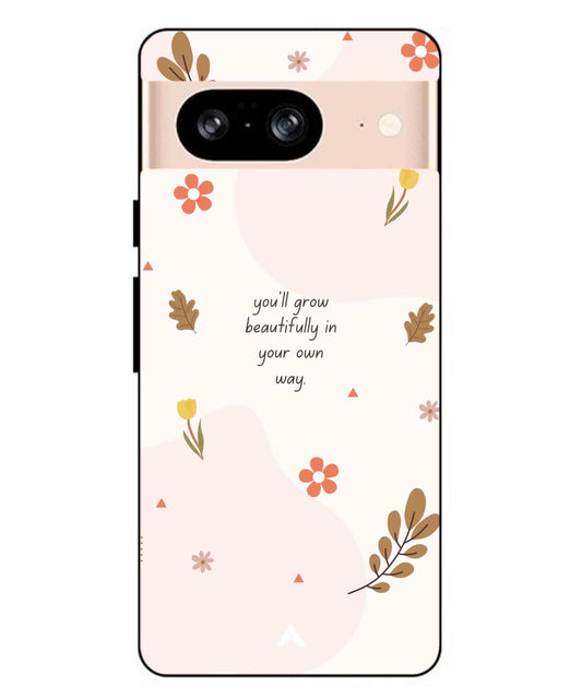 Her Own Way Metal Back Cover Phone Case for Pixel 8