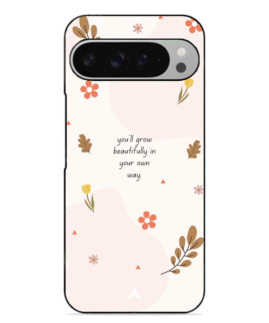 Her Own Way Metal Back Cover Phone Case for Pixel 9 Pro