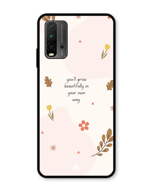 Her Own Way Metal Back Cover Phone Case for Poco M3