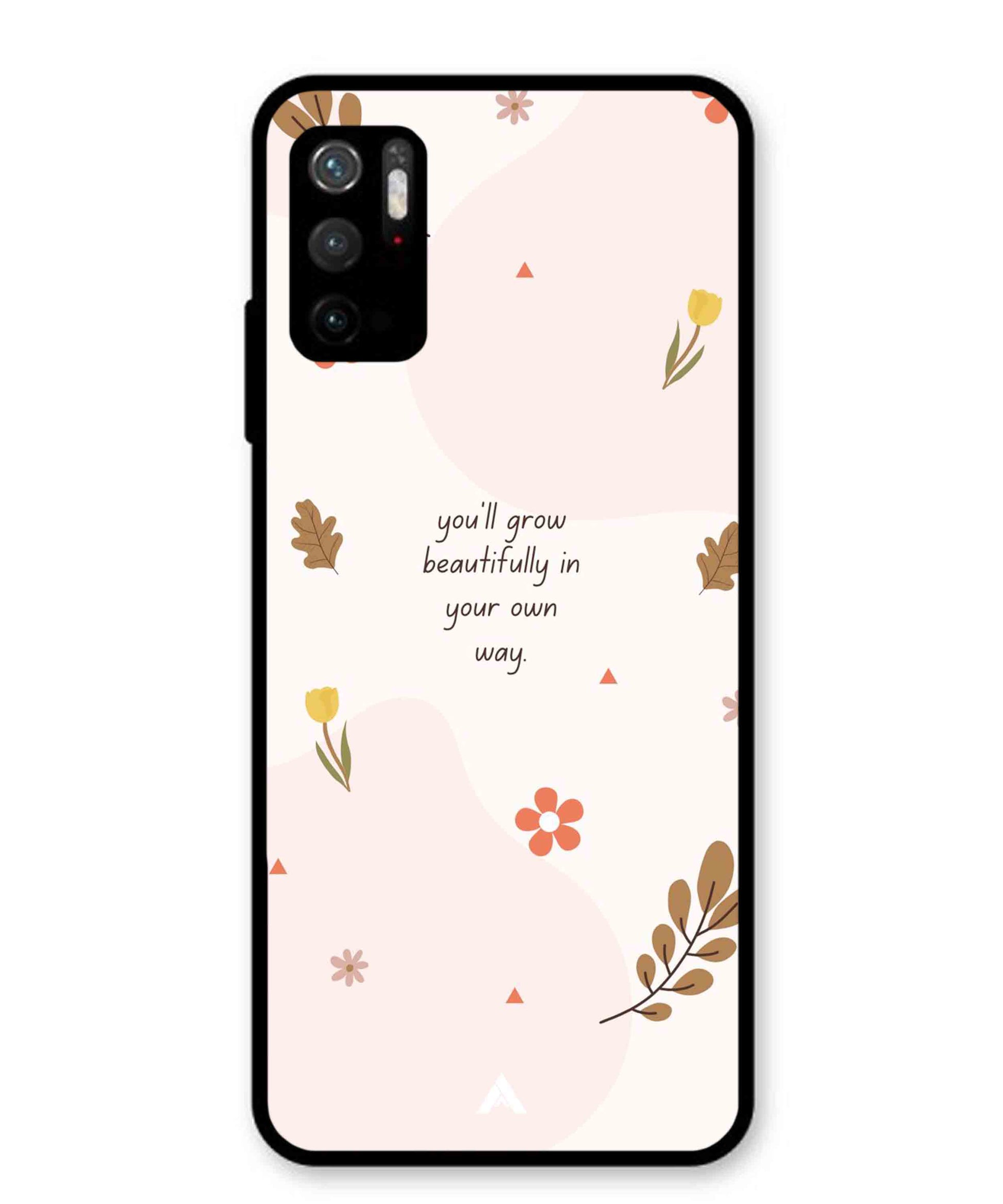Her Own Way Metal Back Cover Phone Case for Poco M3 Pro