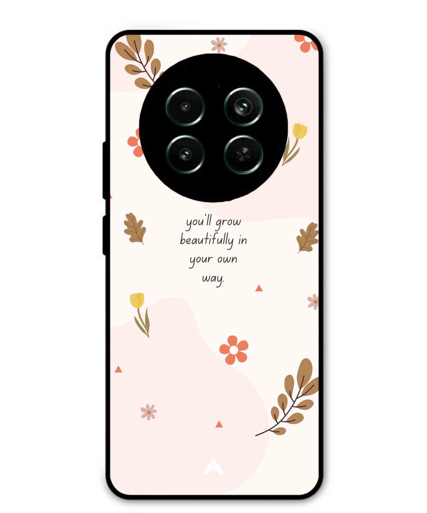 Her Own Way Metal Back Cover Phone Case for Realme 12x
