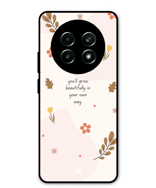 Her Own Way Metal Back Cover Phone Case for Realme 13 Pro Plus