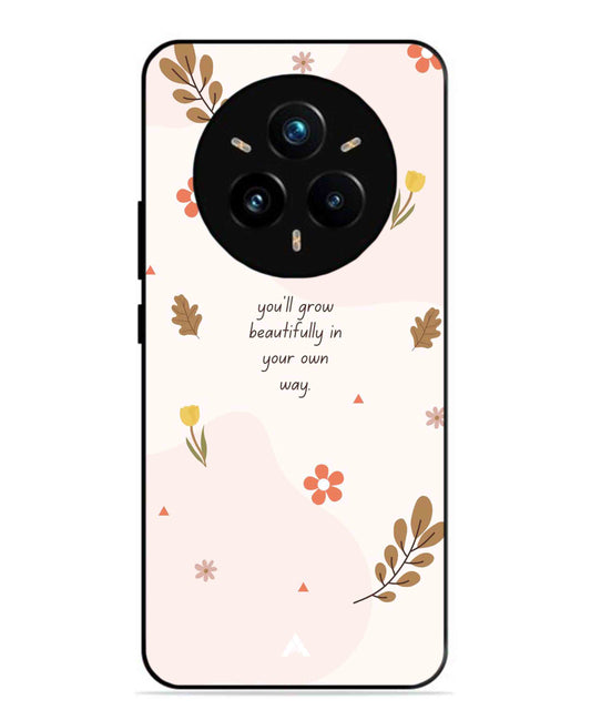 Her Own Way Metal Back Cover Phone Case for Realme 14 Pro