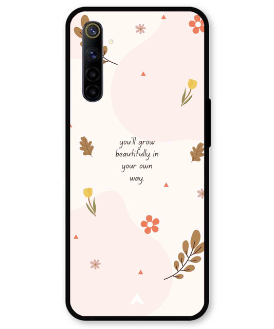 Her Own Way Metal Back Cover Phone Case for Realme 6
