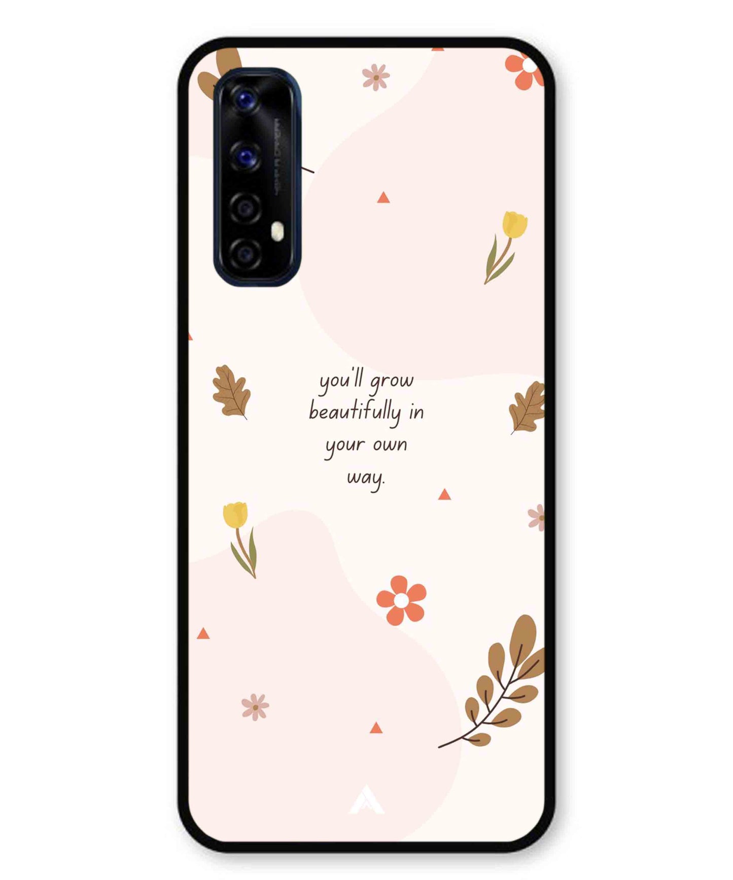 Her Own Way Metal Back Cover Phone Case for Realme 7