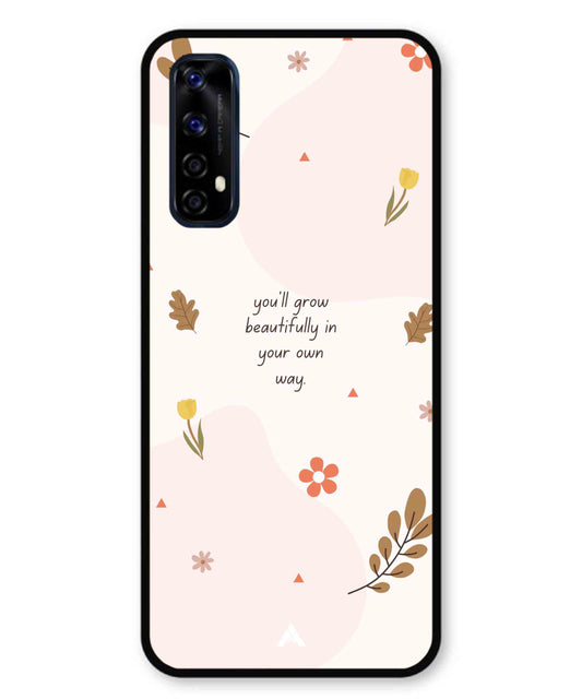 Her Own Way Metal Back Cover Phone Case for Realme 7