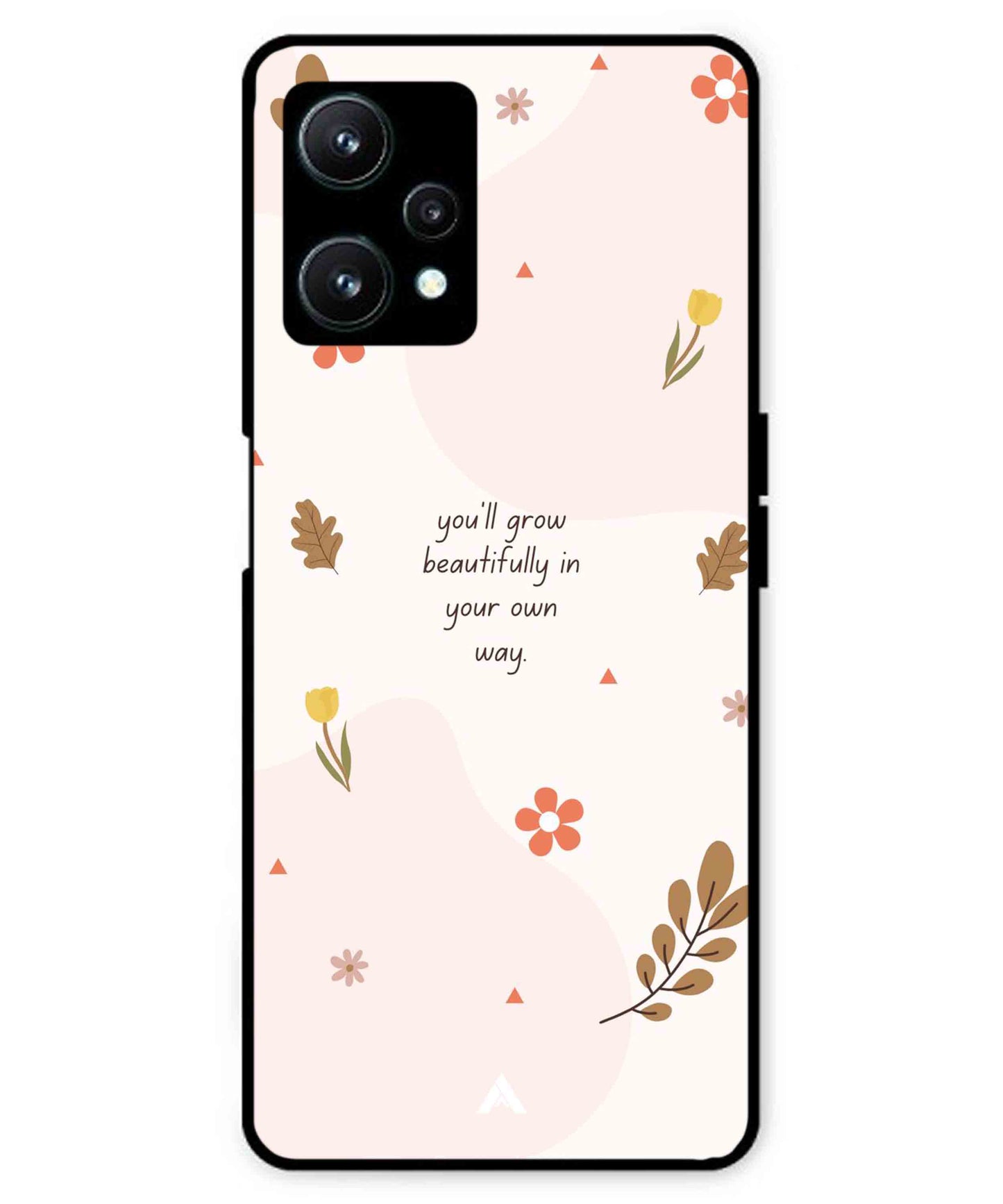 Her Own Way Metal Back Cover Phone Case for Realme 9 SE