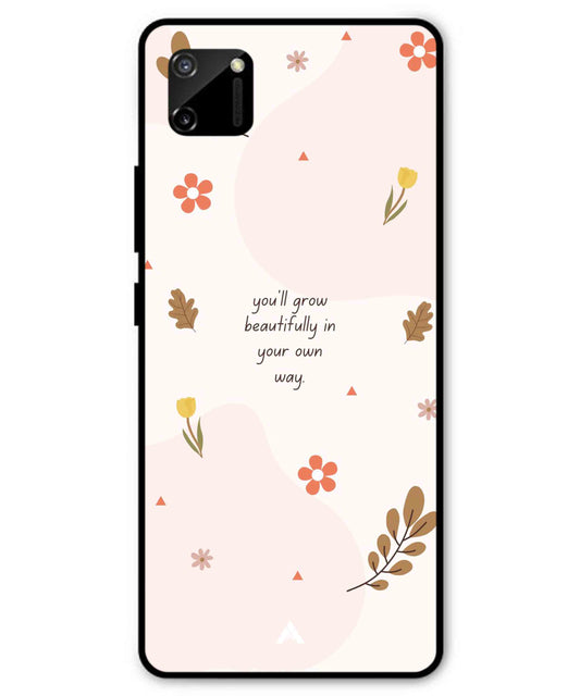 Her Own Way Metal Back Cover Phone Case for Realme C11