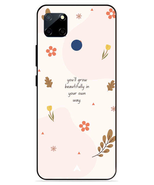 Her Own Way Metal Back Cover Phone Case for Realme C23