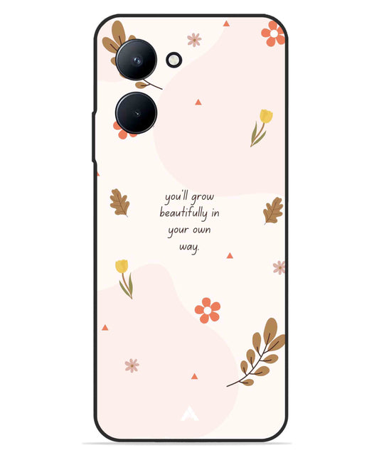 Her Own Way Metal Back Cover Phone Case for Realme C33