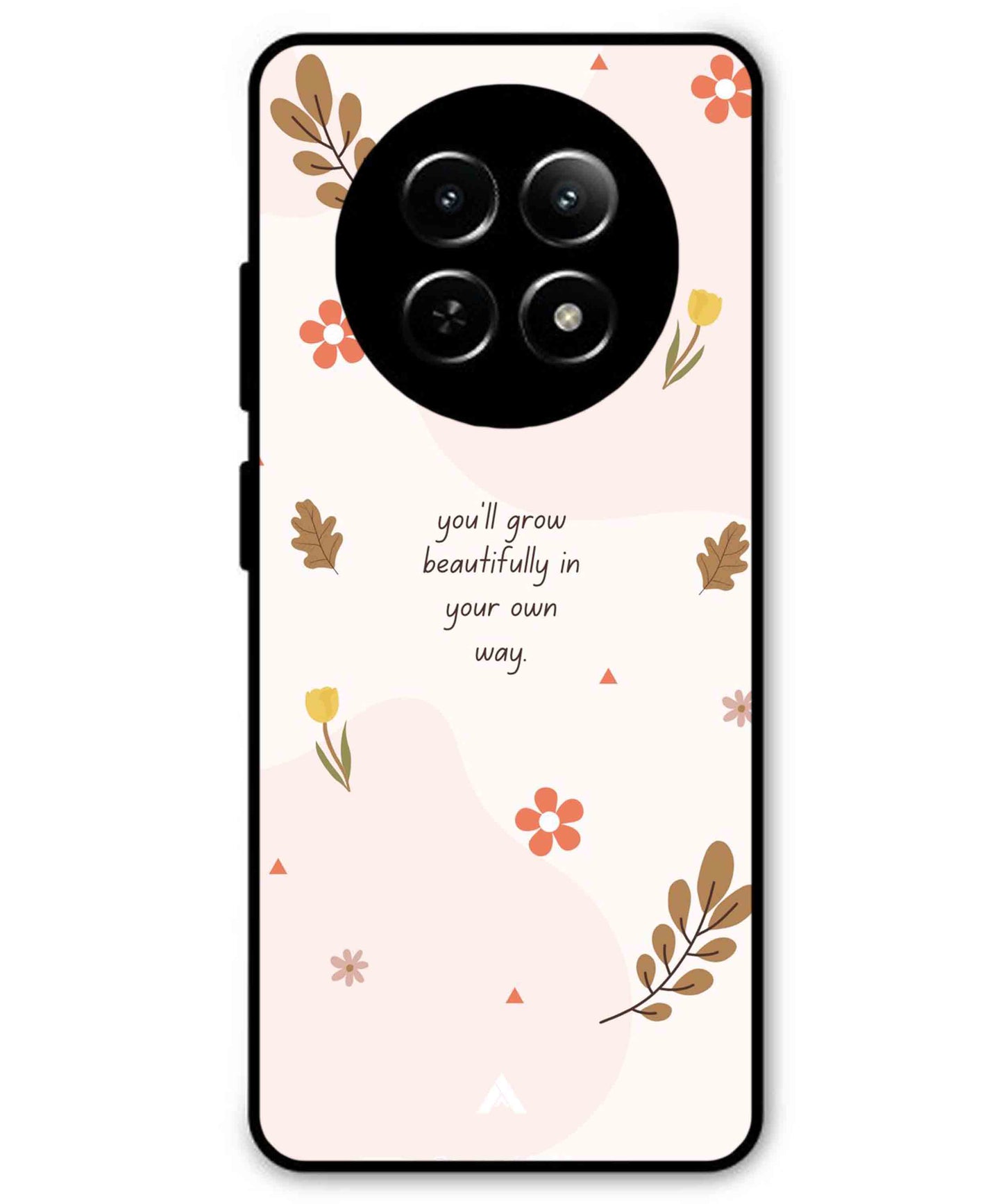 Her Own Way Metal Back Cover Phone Case for Realme C65
