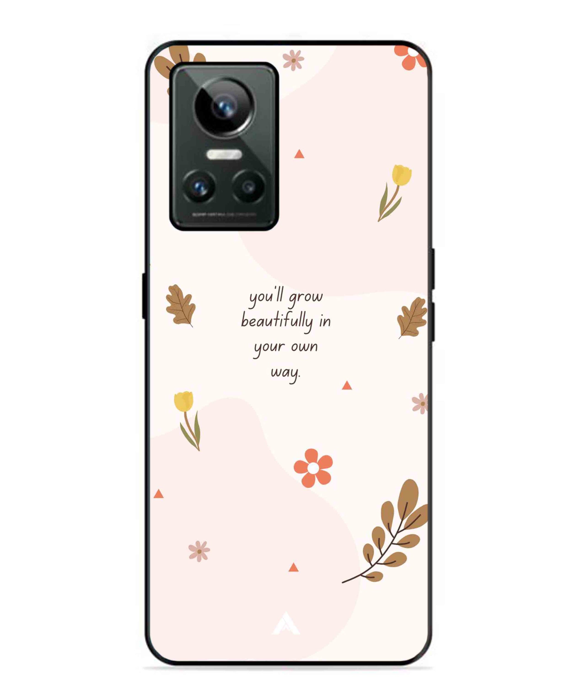 Her Own Way Metal Back Cover Phone Case for Realme GT Neo 3