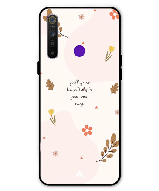 Her Own Way Metal Back Cover Phone Case for Realme Narzo 10