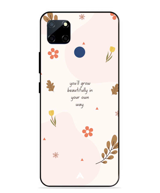 Her Own Way Metal Back Cover Phone Case for Realme Narzo 20