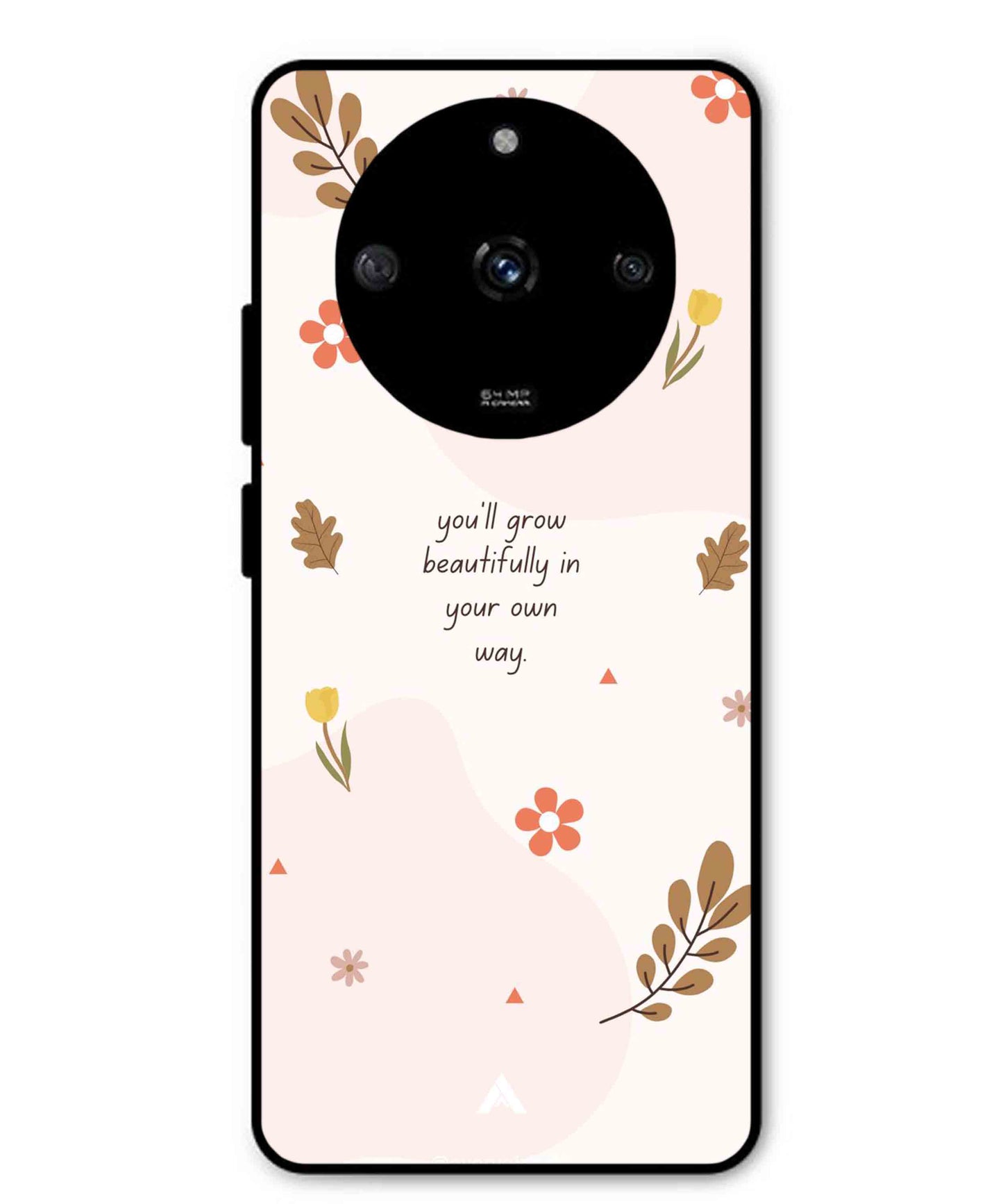 Her Own Way Metal Back Cover Phone Case for Realme Narzo 60