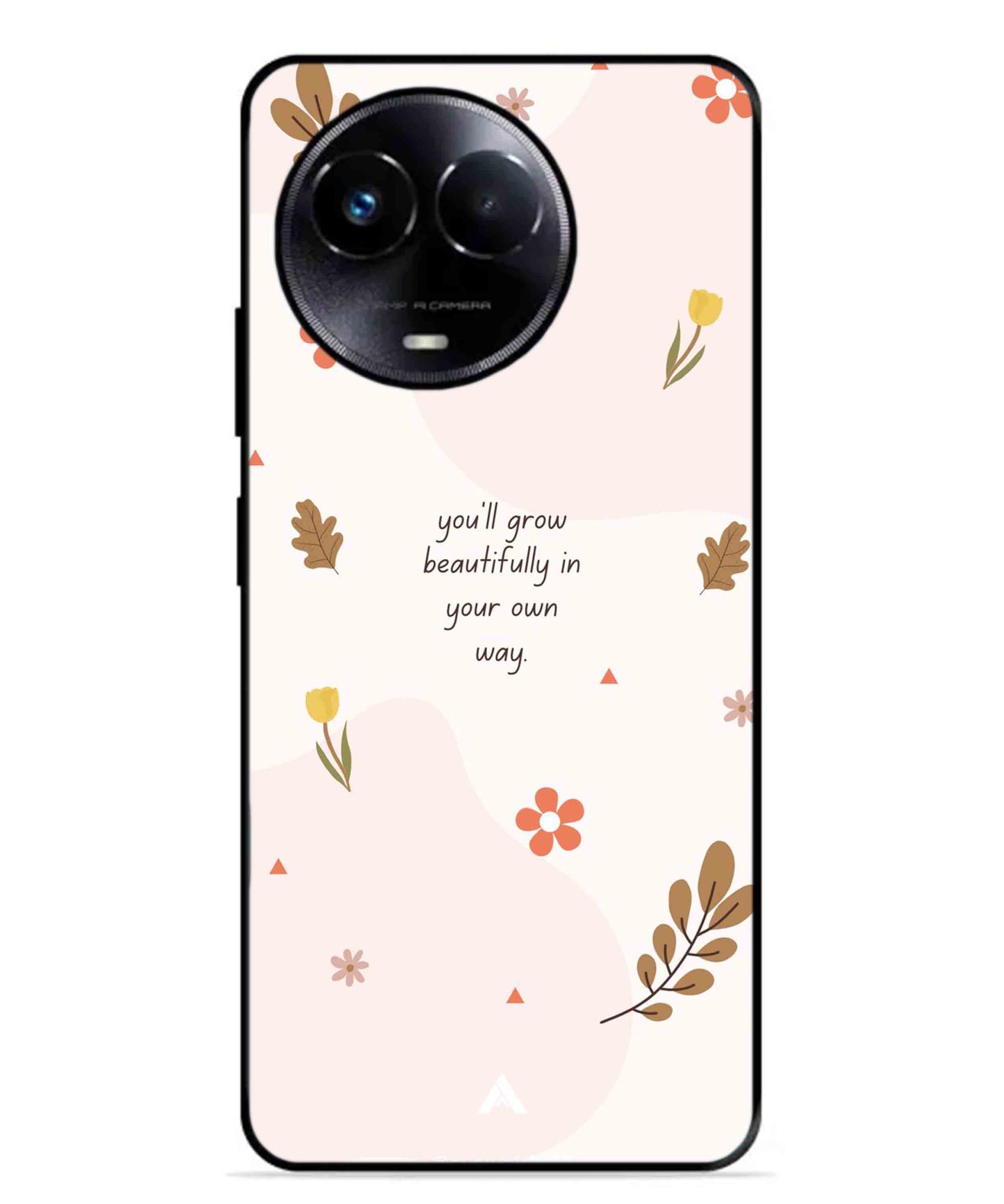 Her Own Way Metal Back Cover Phone Case for Realme Narzo 60X