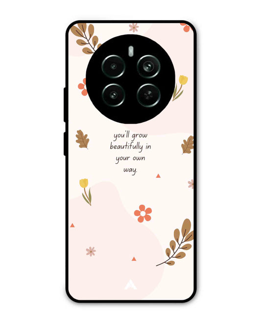 Her Own Way Metal Back Cover Phone Case for Realme Narzo 70