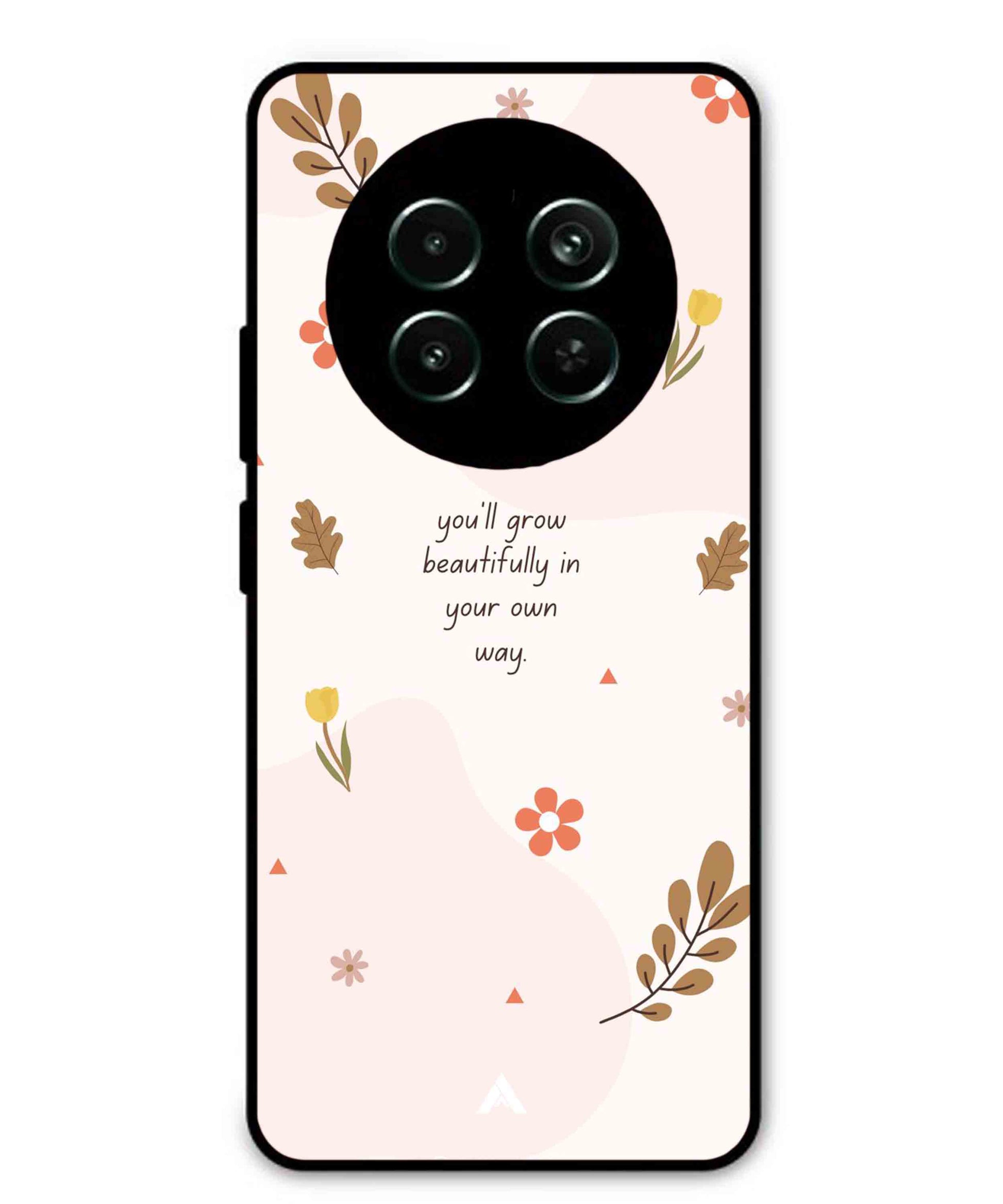 Her Own Way Metal Back Cover Phone Case for Realme Narzo 70X