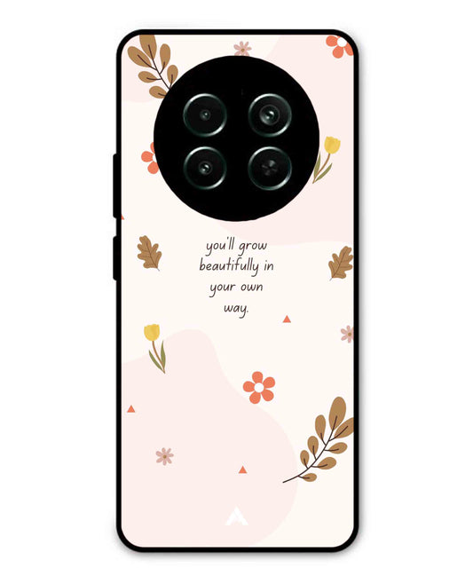 Her Own Way Metal Back Cover Phone Case for Realme Narzo 70X
