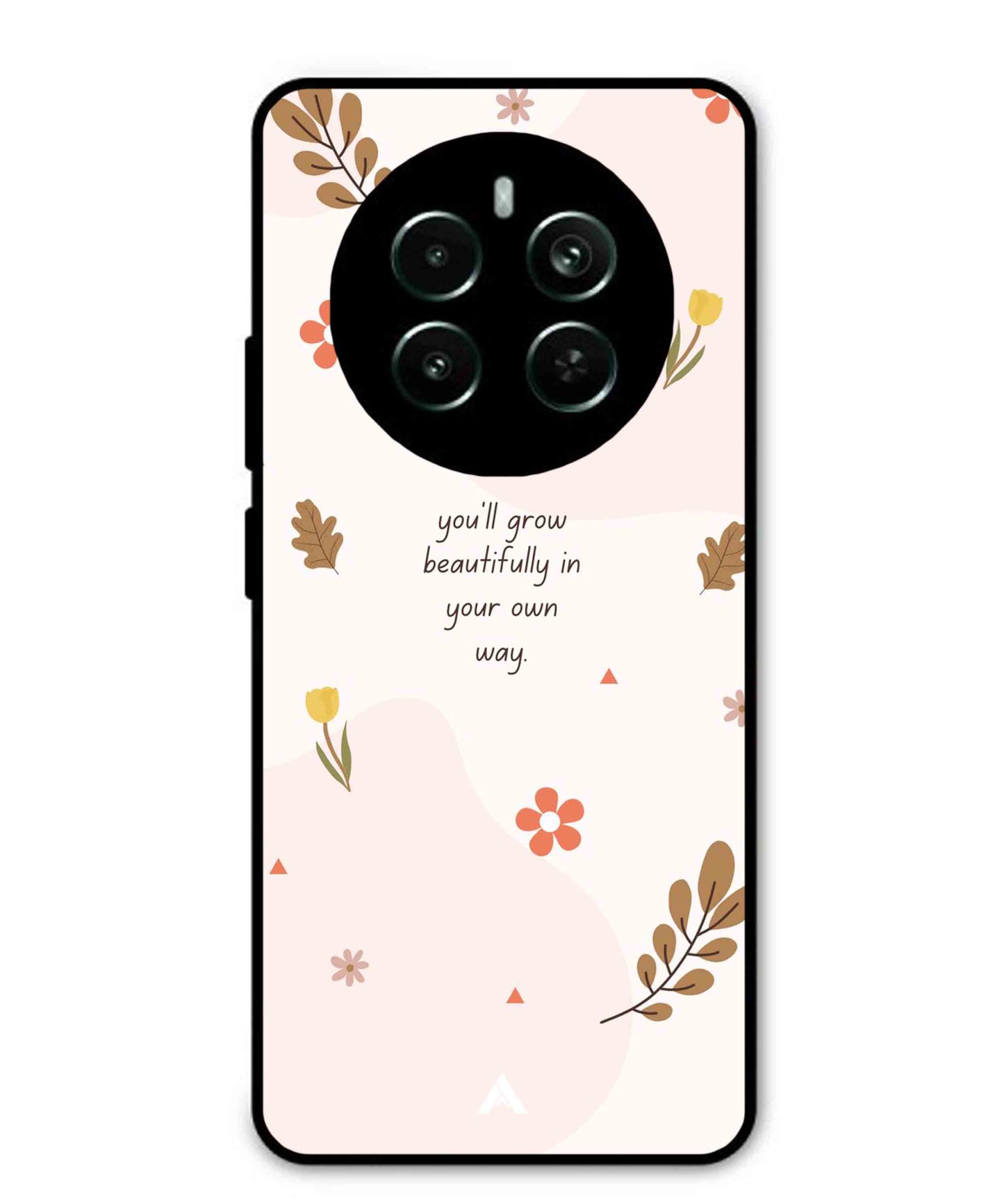 Her Own Way Metal Back Cover Phone Case for Realme Narzo 70 Pro