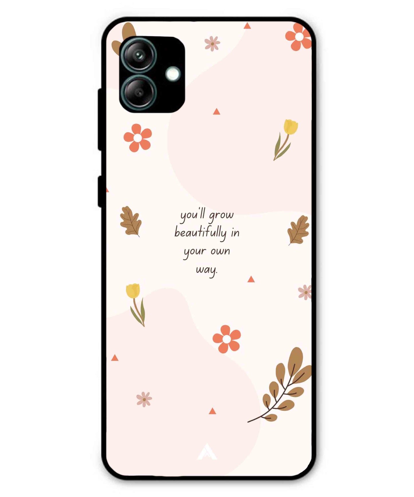 Her Own Way Metal Back Cover Phone Case for Samsung Galaxy A04