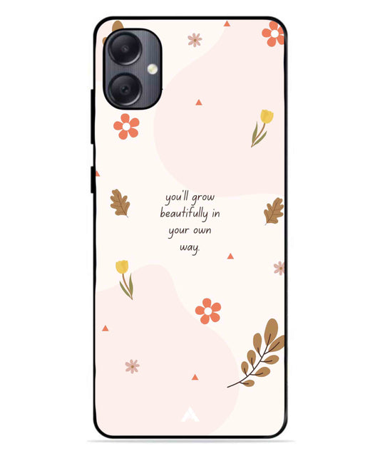 Her Own Way Metal Back Cover Phone Case for Samsung Galaxy A05