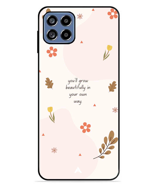 Her Own Way Metal Back Cover Phone Case for Samsung Galaxy A22 5G