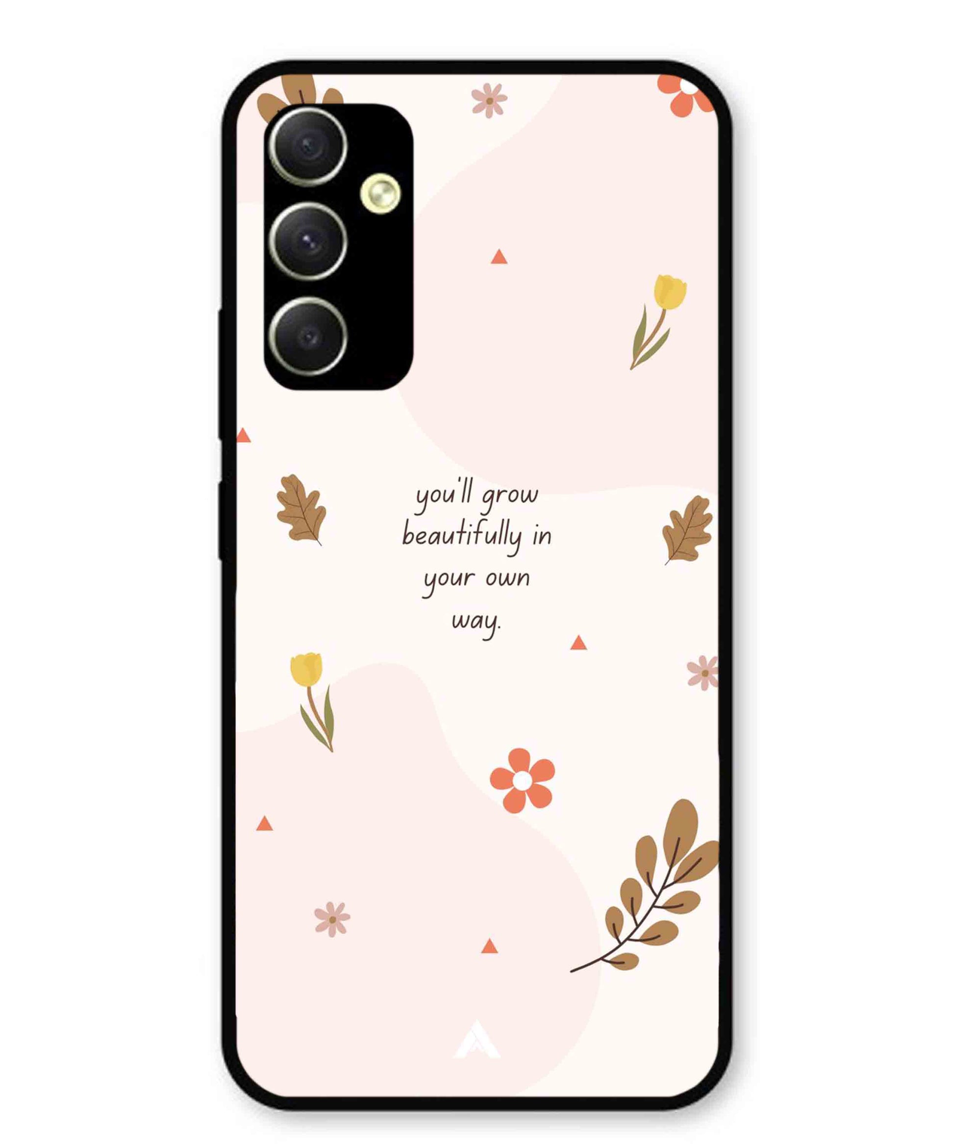Her Own Way Metal Back Cover Phone Case for Samsung Galaxy A34 5G