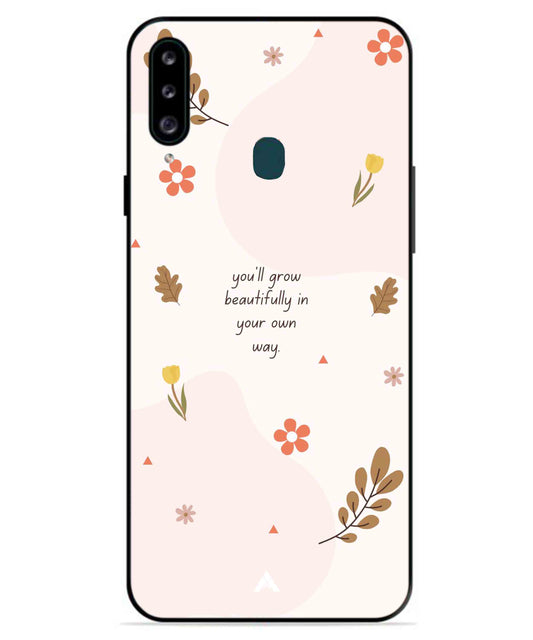 Her Own Way Metal Back Cover Phone Case for Samsung Galaxy A70