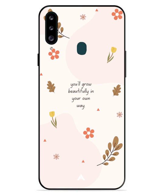 Her Own Way Metal Back Cover Phone Case for Samsung Galaxy A70s