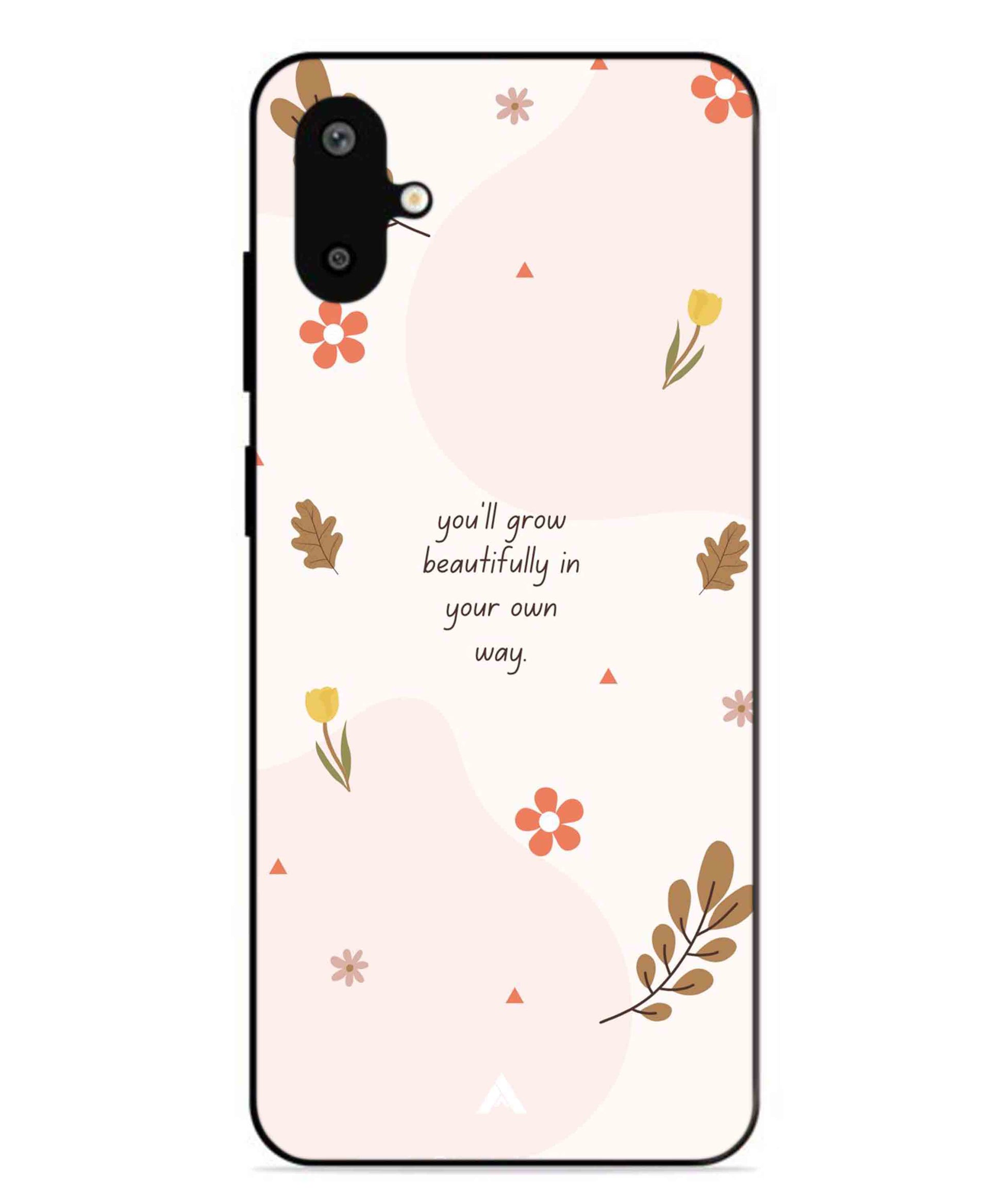 Her Own Way Metal Back Cover Phone Case for Samsung Galaxy F06