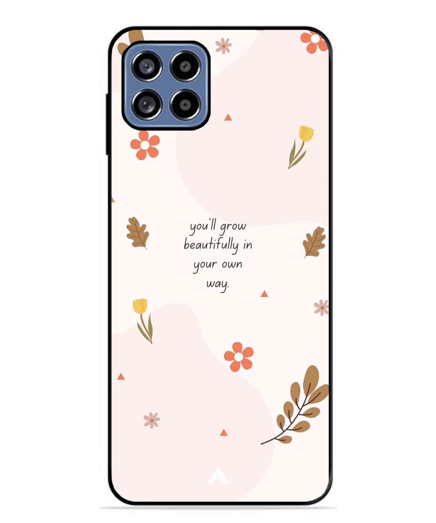Her Own Way Metal Back Cover Phone Case for Samsung Galaxy F42