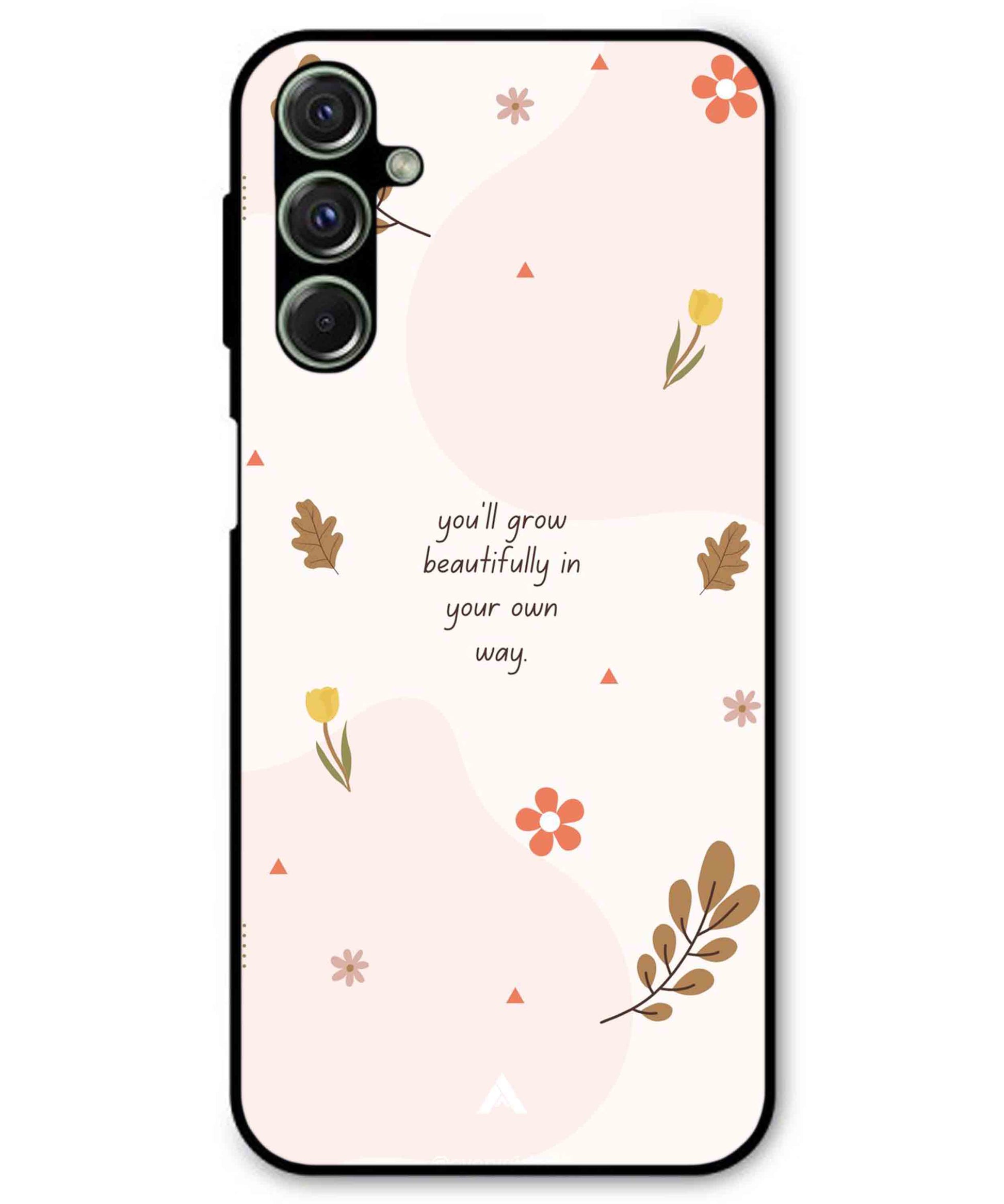 Her Own Way Metal Back Cover Phone Case for Samsung Galaxy M34