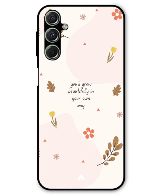 Her Own Way Metal Back Cover Phone Case for Samsung Galaxy M34