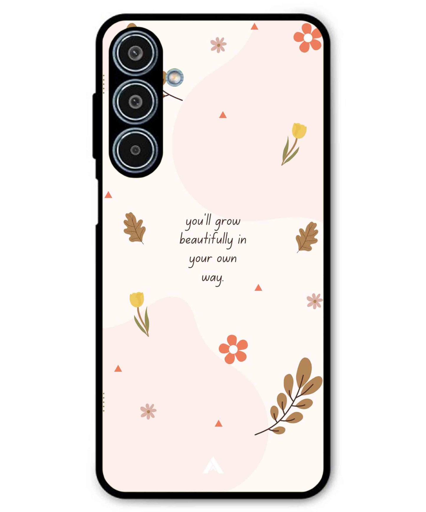 Her Own Way Metal Back Cover Phone Case for Samsung Galaxy M35
